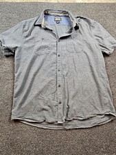 Grizzly Moutain Flannel Shirt Mens Size XXL Gray Long Sleeve Button Down