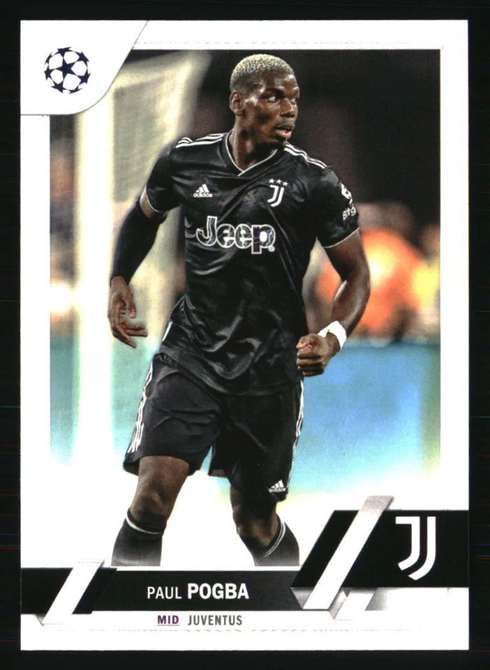2022-23 Topps UEFA Club Competitions 1st Edition Paul Pogba #108