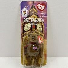 TY Beanie Baby Ronald McDonald Britannia The Bear Rare w/ Double Errors