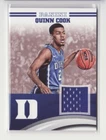 2015 Panini Collegiate Duke Jersey Quinn Cook Blue Swatch - Flat S/H