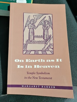 On Earth as it is in Heaven - Margaret Barker - 1995 Paperback VGC FREEPOST 
