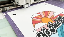 Siser EasyColor DTV Inkjet Printer HTV Heat Transfer Vinyl 8.4" x 11" Sheets