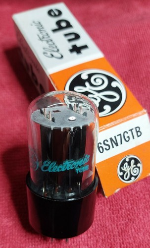 6SN7GTB NOS General Electric - Foto 2 di 8