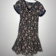 Women's K Studio size 10 floral sheer dress pre-owned