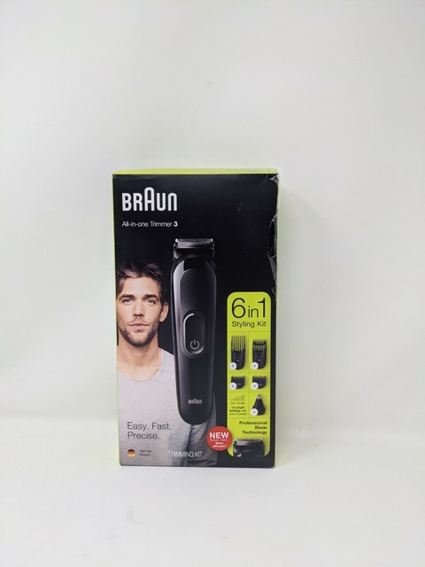 braun beard trimmer and hair clipper kit