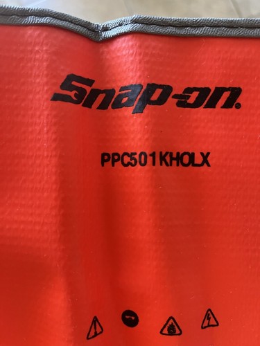 Snap-On PPC501KHOLX  6pc Chisel Set PPC5A Holder in Red Kit Bag NEW !! - Picture 8 of 8