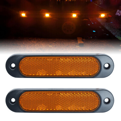 2X E9 Begrenzungsleuchten LED 12V-24V Anhänger Wohnwagen PKW LKW Blinkerleuchte