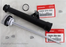 OEM HONDA OIL DIPSTICK AND TUBE KIT, 15600-ZF5-000, 15630-ZE8-000,  10C28