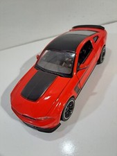 Maisto 1:24 Die Cast Red 2012 Ford Mustang Boss 302 Coupe Muscle Car