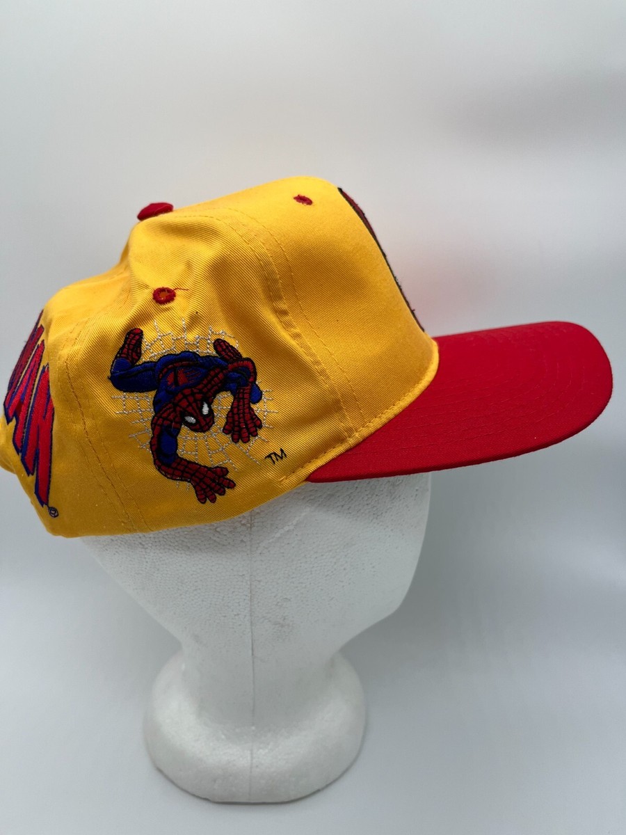 Vintage Deadstock 1993 Spider-Man Marvel Comics Snapback Hat