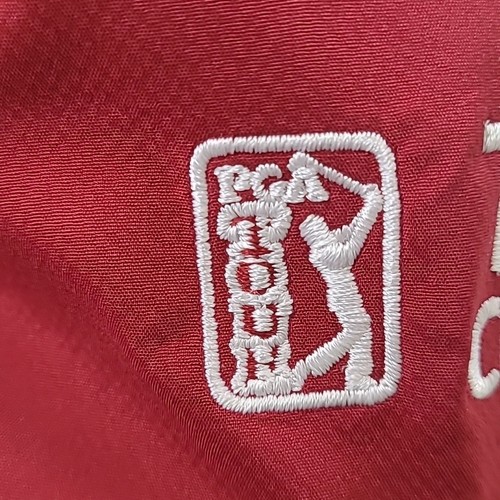 NUOVO CAPPELLO ROSSO PGA TOUR CHAMPIONSHIP FORWARD MID FITCAP RICAMATO OS NUOVO CON ETICHETTE - Foto 7 di 15