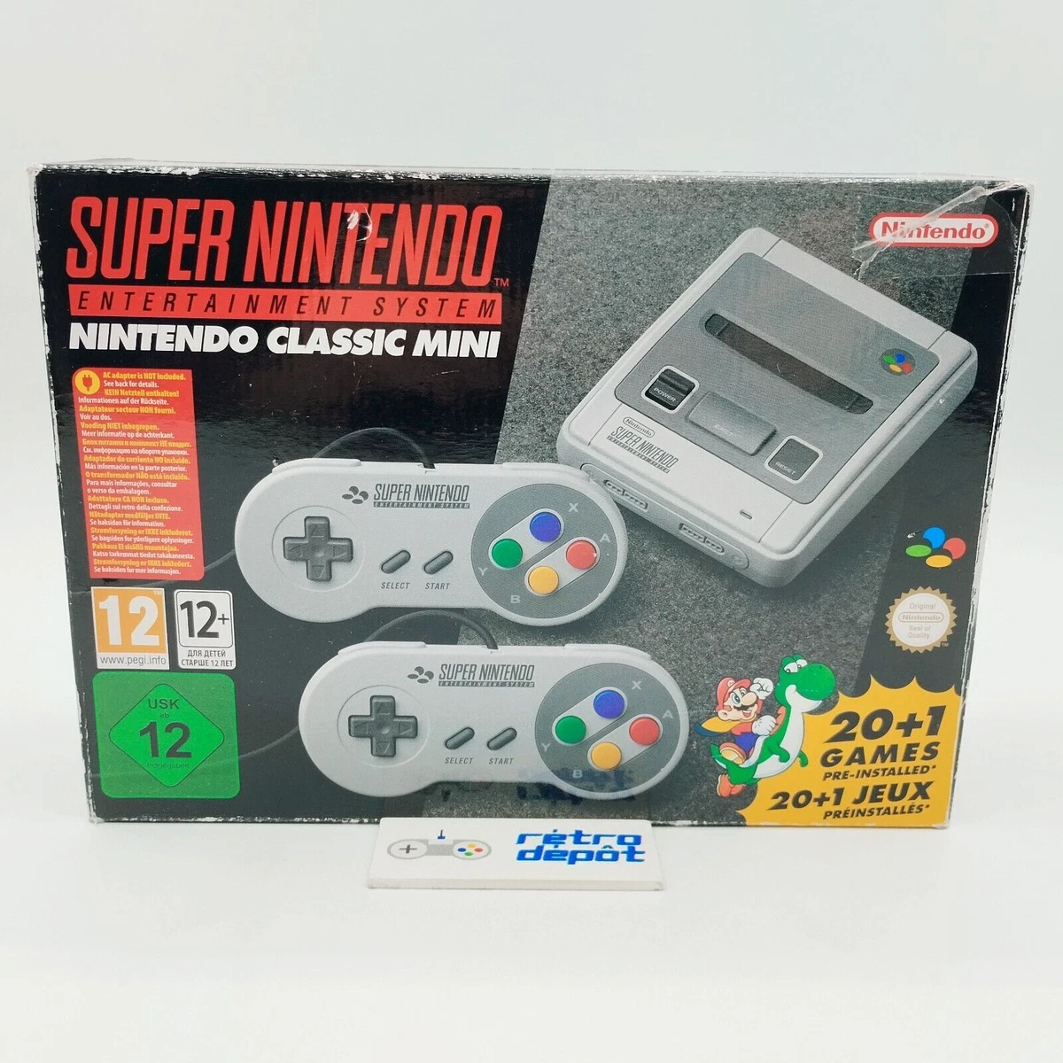 Super Nintendo Entertainment System SNES Classic Mini - NTSC Edition [Retro  System]