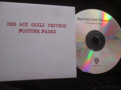 Red Hot Chili Peppers  Promo Fortune Faded Warner Bros. Records US CD Single