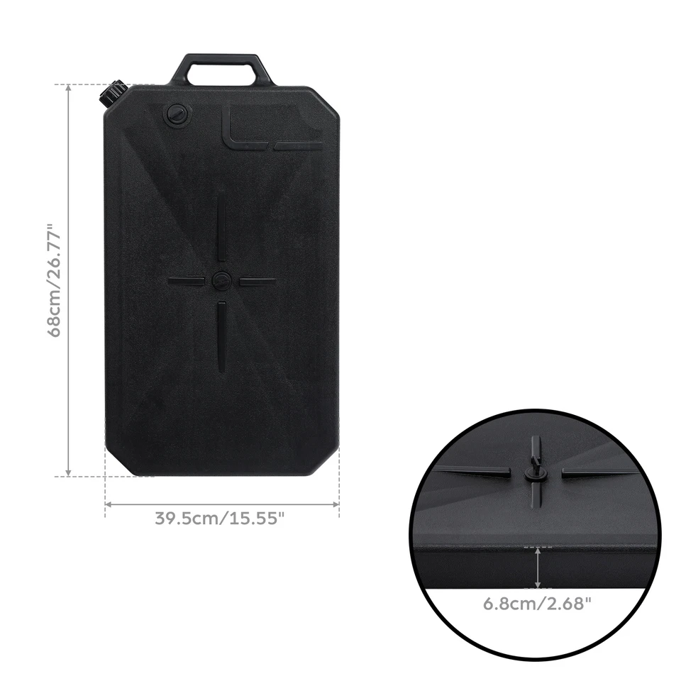 Oil Drain Pan Spout Low Profile Fit For Harley Electra Glide Road King Softail - Image 2 of 4