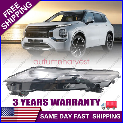 #ad #ad Left Front LED Turn Light DRL Headlight For Mitsubishi Outlander 2022 23 2024 $194.89