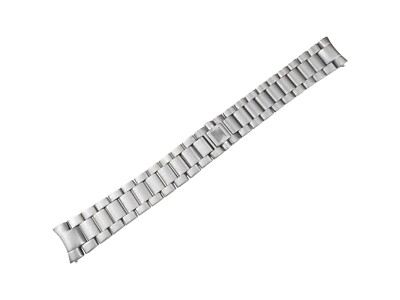 18 20mm Silver Stainless Steel Strap Band Bracelet fit OMEGA Watch + pins/tool