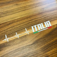 Italia ✔20cm ✔Adesivo Tuning ✔ Sticker Adesivo per Auto Bandiera ✔ Forza ✔
