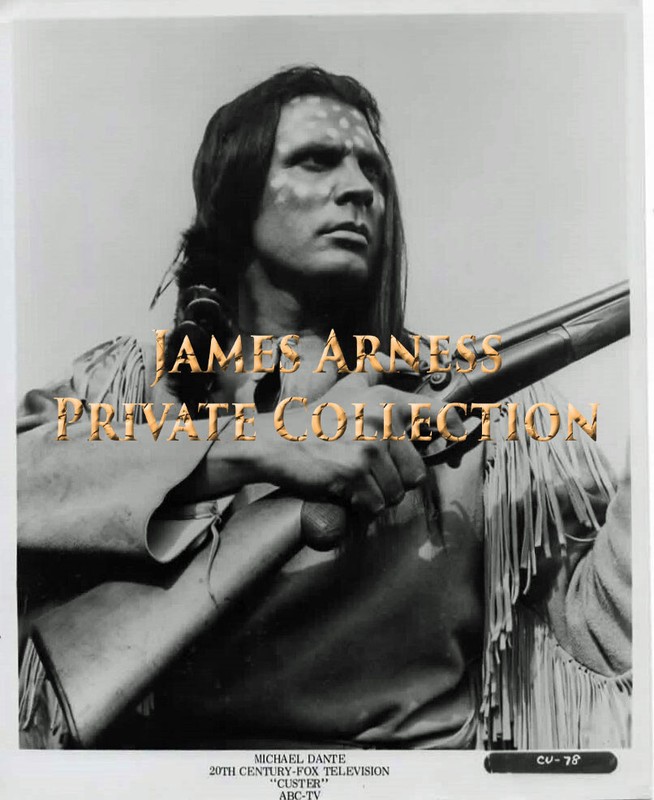 James Arness Gunsmoke Marshal Dillon "Custer"  Studio Promo Photo # 1