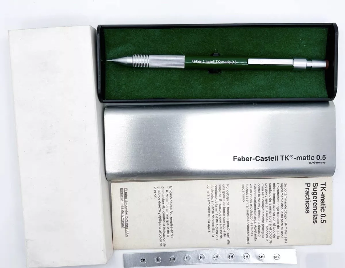 New Faber Castell First Ver. TK-Matic Automatic Feed Mechanical Pencil  W.Germany