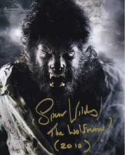 SPENCER WILDING signed autograph 20x25cm WOLFMAN in person autograph COA
