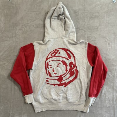 Vintage BBC Billionaire Boys Club Astronaut Hoodie Sweatshirt 90s 2000s M Red