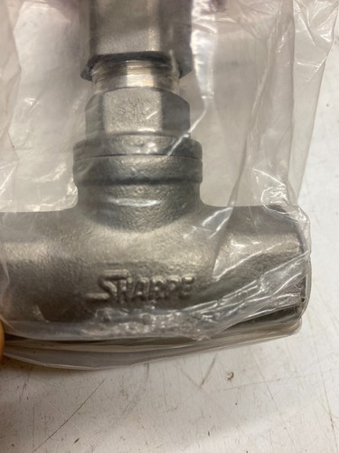 1/2" Gate Valve Sharpe 200 PSI CF8M Female to Female f/f stainless steel - Picture 2 of 2