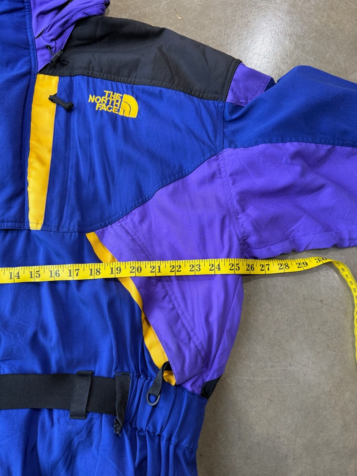RARE Vintage The North Face TNFX Gore-Tex Jacket M-XL Purple Black Yellow image 9