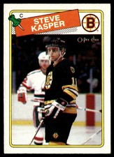 1988-89 O-Pee-Chee Steve Kasper Boston Bruins #176