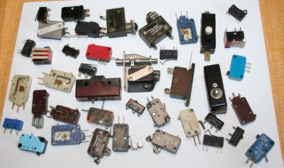 Sortiment Taster Schalter Microschalter Konvolut