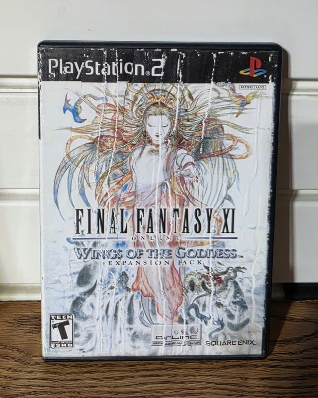 Final Fantasy XI Online: Wings of the Goddess - Playstation 2 Game Complete Read