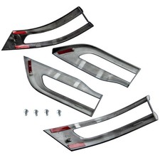 Tail Light Trim Bezel Kit For Jeep Grand Cherokee 68220968aa Gloss Black 2014-20