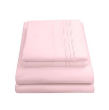 1800 Thread Count Sheet Set Soft Egyptian Brushed Microfiber Sheets Luxury B