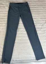 Lululemon ABC Casual Fit Slim Leg Pants 30x34 Golf Slacks Athletic Dress Pants