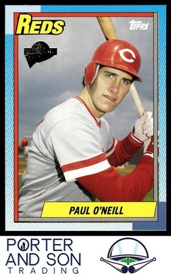 Paul O'Neill 2004 Topps All-Time Fan Favorites #26 Cincinnati Reds Baseball Card