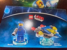 Lego Dimensions Fun Pack 71214 The Lego Movie Benny's Spaceship PRISTINE NiB