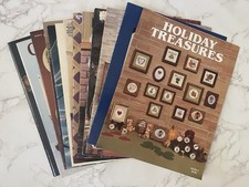 Lot of 13 Cross Stitch Pattern Leaflets Booklets Nestlings Needlecraft Shop