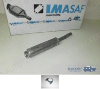 Imasaf Auspuff VorschalldäMpfer für VW Passat + Santana (32B) O.Kat 1981-1988