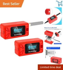 2 Pack Red Cases for LoRa V3 Module with OLED Cover C-Type Copper Ant Interface