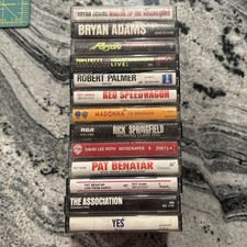 Lot Of 13 80s Cassette Tapes. Pre Owned