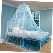 Bed Canopy with Glow in The Dark Stars for Girls, Kids and Babies, Net Use to