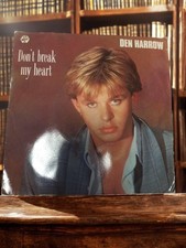 Vinyle 45 tours vintage Den Harrow ancien disque rétro collection musique années