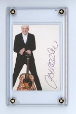 Allan Clarke Autographed Trading Card Sized Signed Cut ACOA