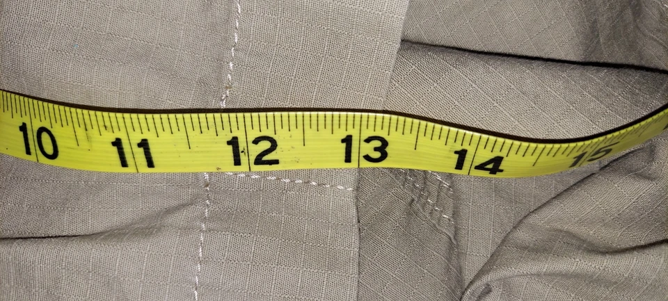 Nautica Cargo Shorts Beige Khaki Mens 50W BG Ripstop Utility Fishing Camping - Image 4 of 4