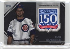 2019 Topps Update 150th Anniversary Manufactured Ryne Sandberg Patch HOF 9l6