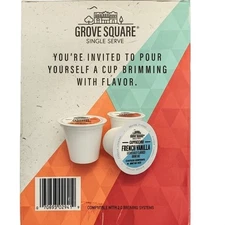 Grove Square Cappuccino Variety Pack 72 Cups – New