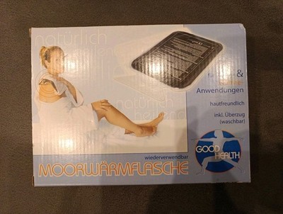  NEU Moorwärmer Flasche, Wiederverwendbar,  Good Health 