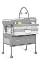 Baby Changing Table, Versatile Folding Changing Table, Waterproof Diaper Chan...