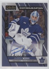 2023-24 O-Pee-Chee Platinum Blue Rainbow Auto Joseph Woll #BA-JW Auto 1jz3
