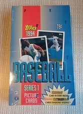 1994 Topps Baseball Series 1 Box Derek Jeter RC 36 Packs SEALED