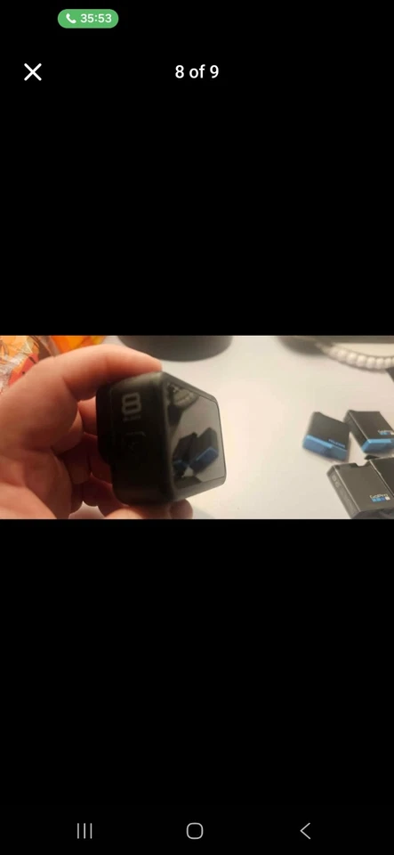 GoPro Hero 8 Black 4K Ultra HD Action Camera with Some Other Accessories (Used) - Image 2 of 4
